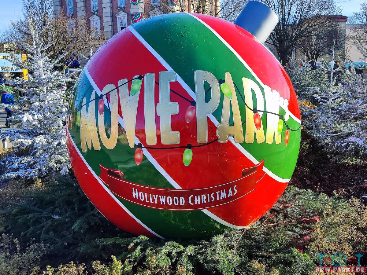 Movie Park's Christmas Weihnachtskugel