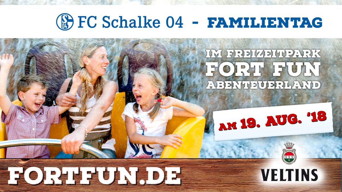 Großer Schalke Familientag im FORT FUN