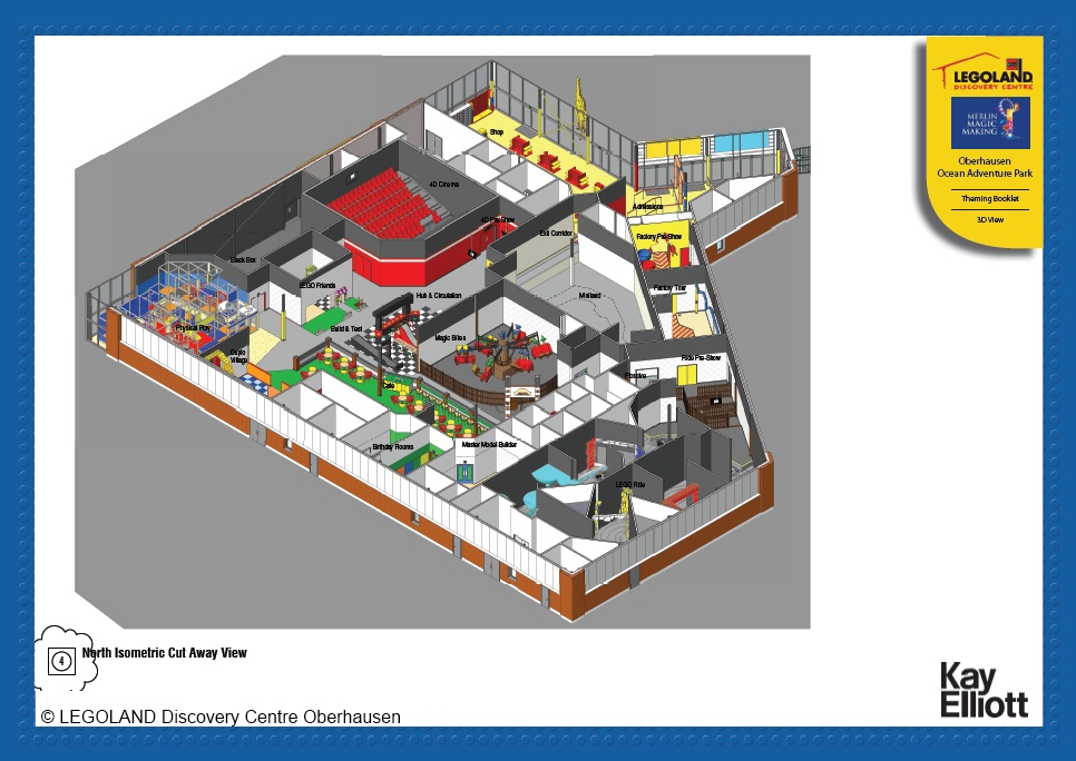 Plan Legoland Discovery Centre Oberhausen