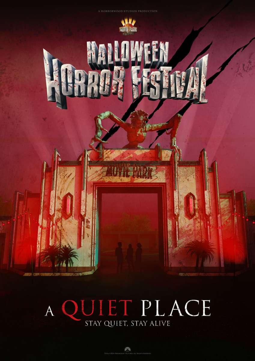 A Quiet Place Horrorhaus beim Halloween Horror Festival im Movie Park Germany